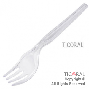 TENEDOR CLASSIC PLAST CRISTAL HS4934 x 20